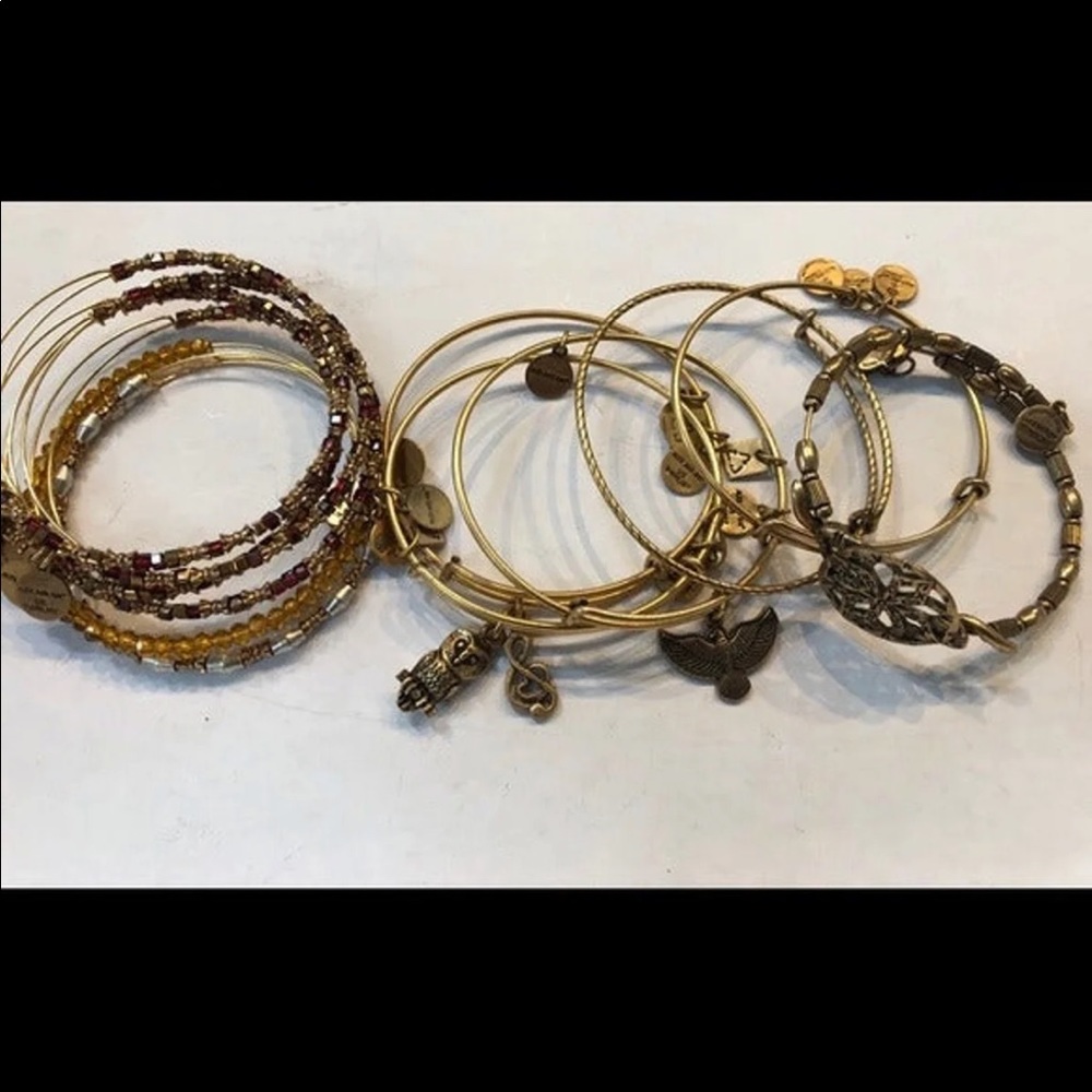 12 Alex and ani bangles